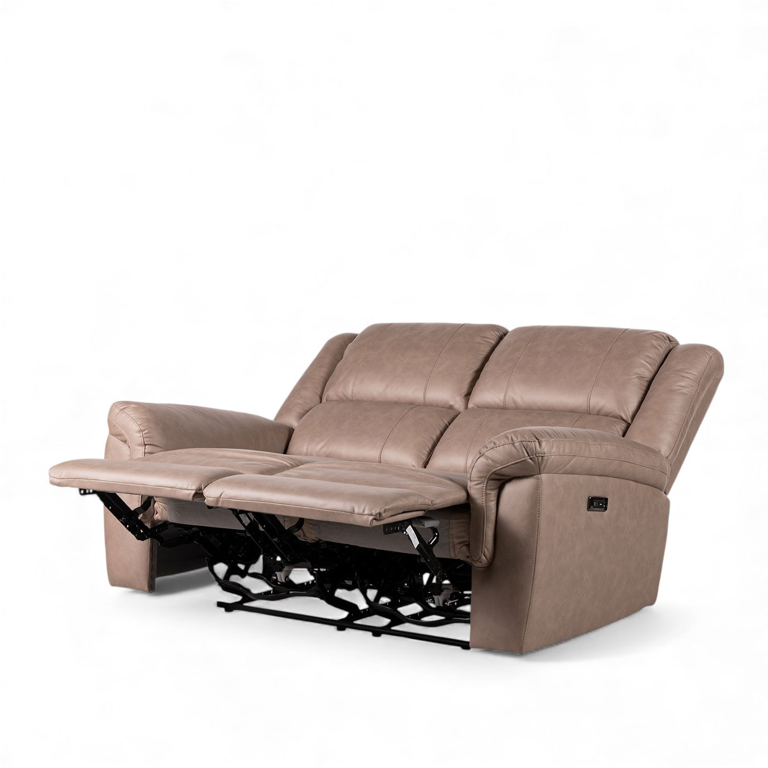 Reclinable eléctrico Axel 2 puestos moca - Imagen 2