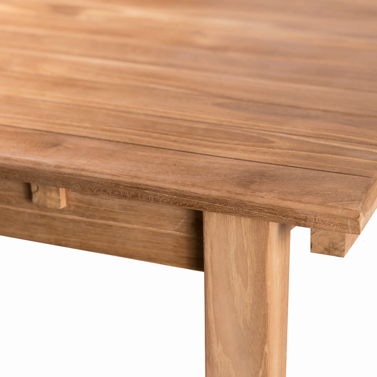 Mesa comedor rectangular teka 75x140x80 - Imagen 3