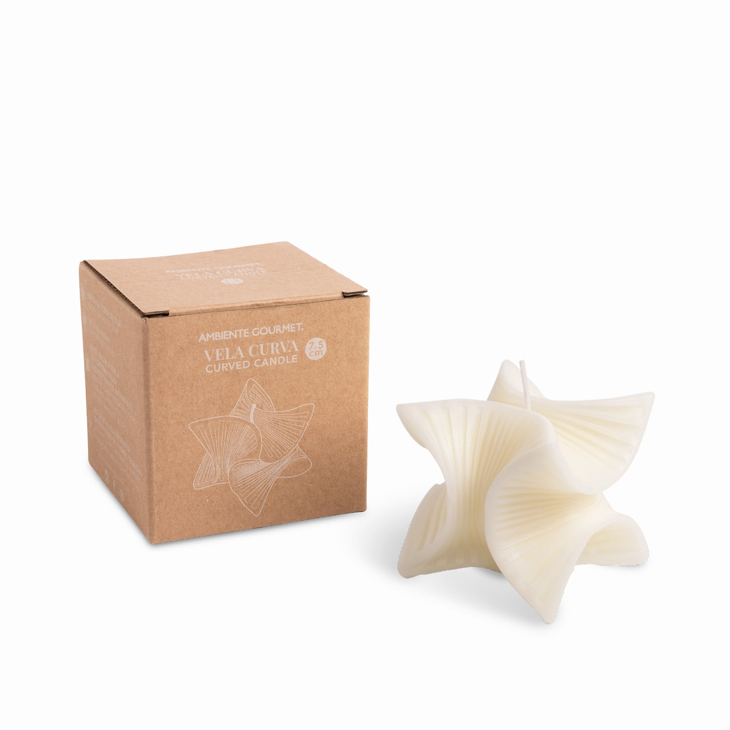Vela curva 7.5cm - Imagen 3