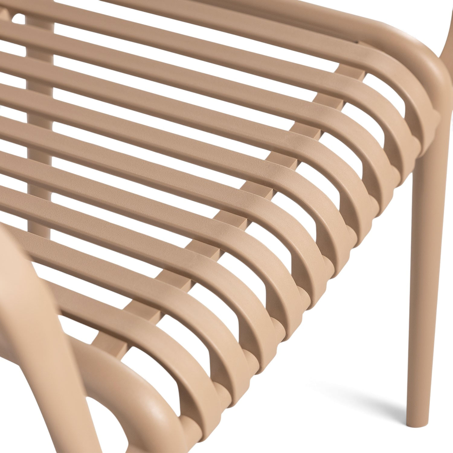 Silla de comedor Arli beige - Imagen 4