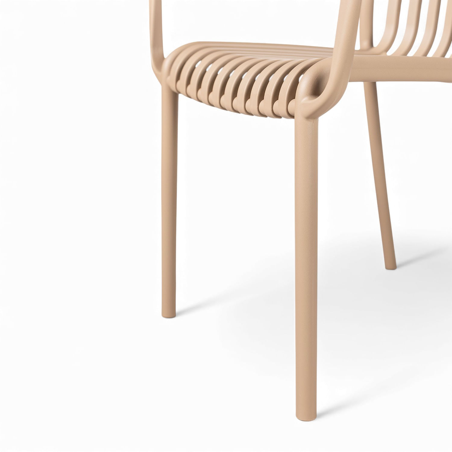 Silla de comedor Arli beige - Imagen 5