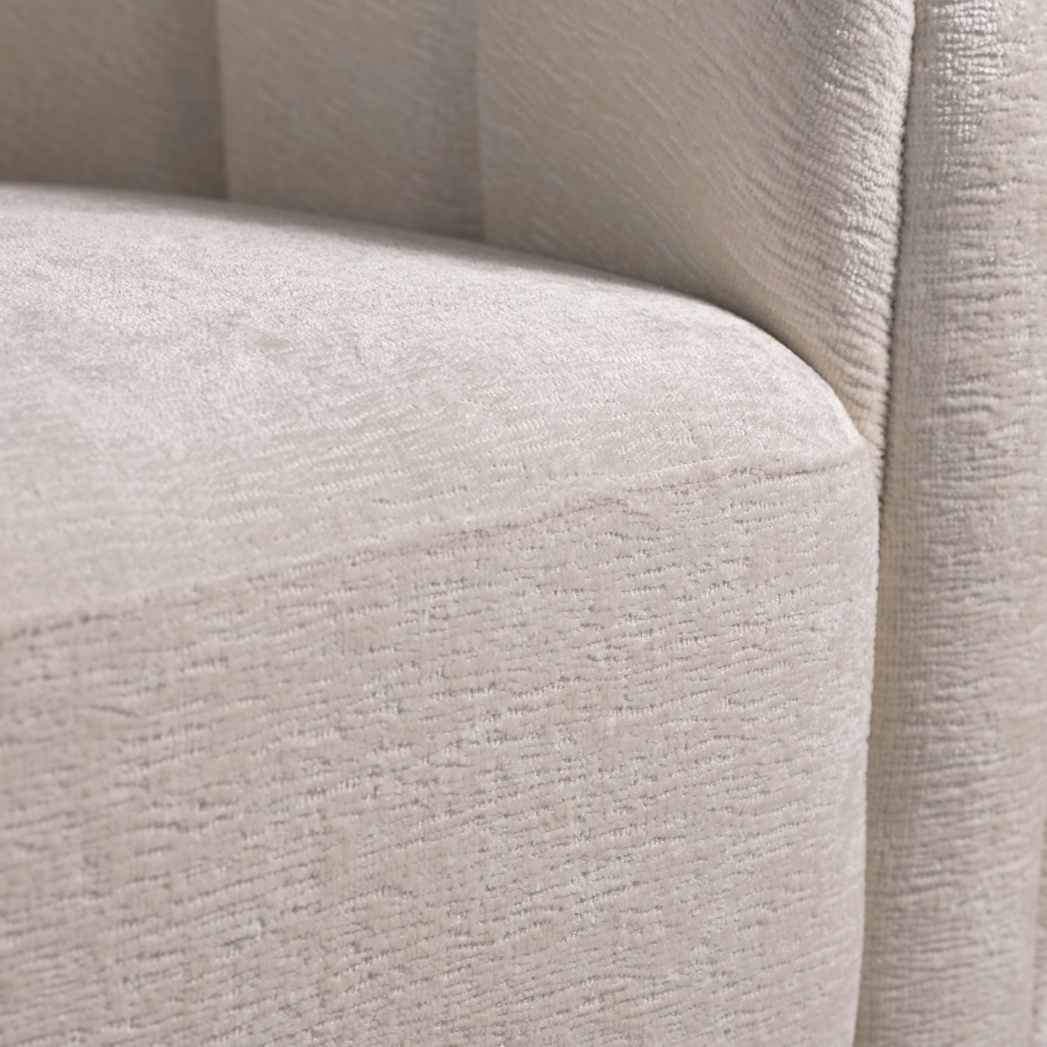 Poltrona Selena beige boucle - Imagen 3