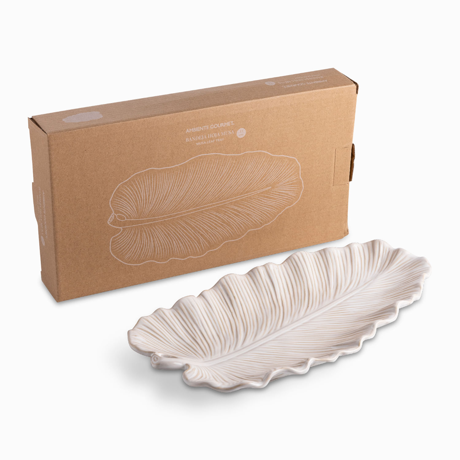 Bandeja hoja musa 33cm - Imagen 4