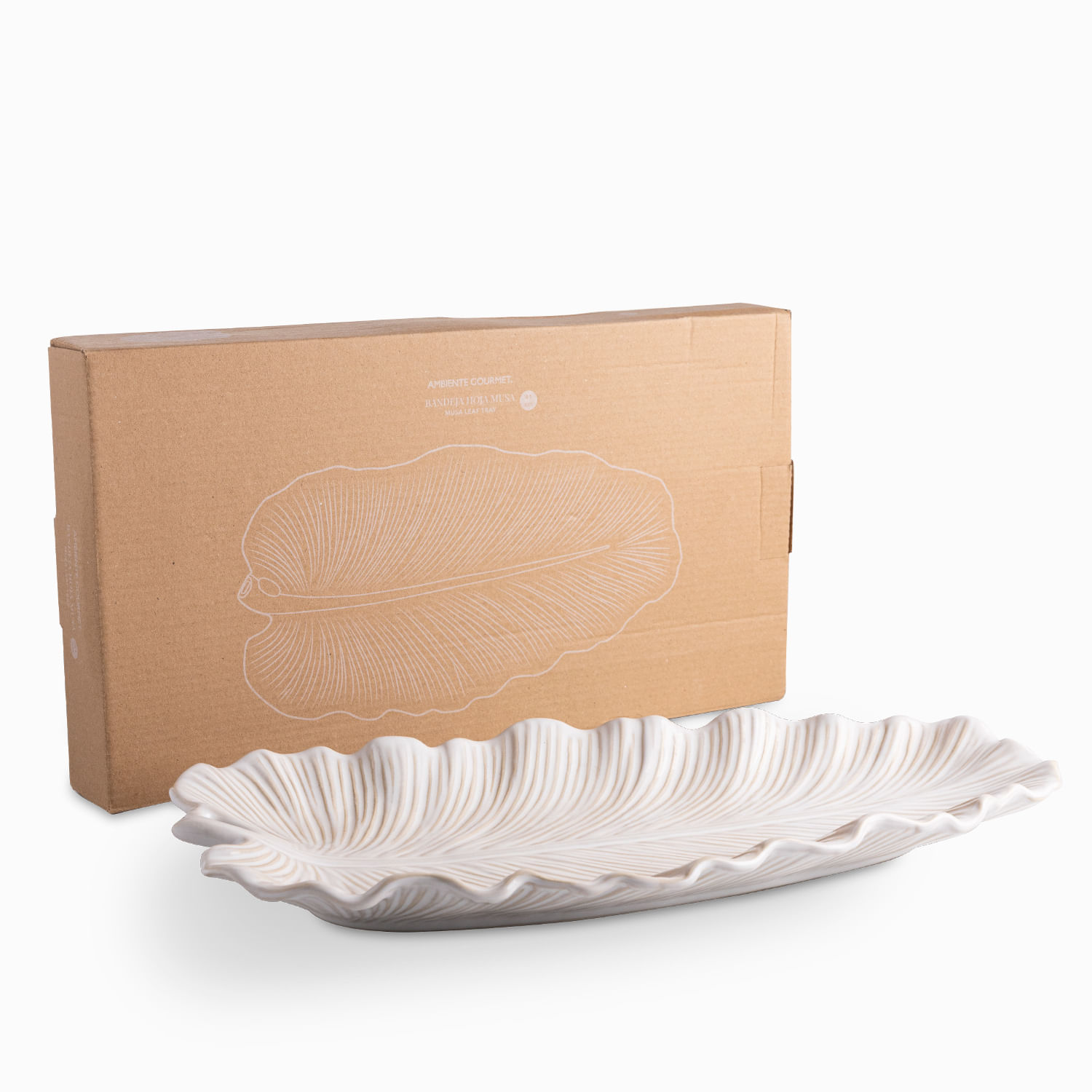 Bandeja hoja musa 41cm - Imagen 3