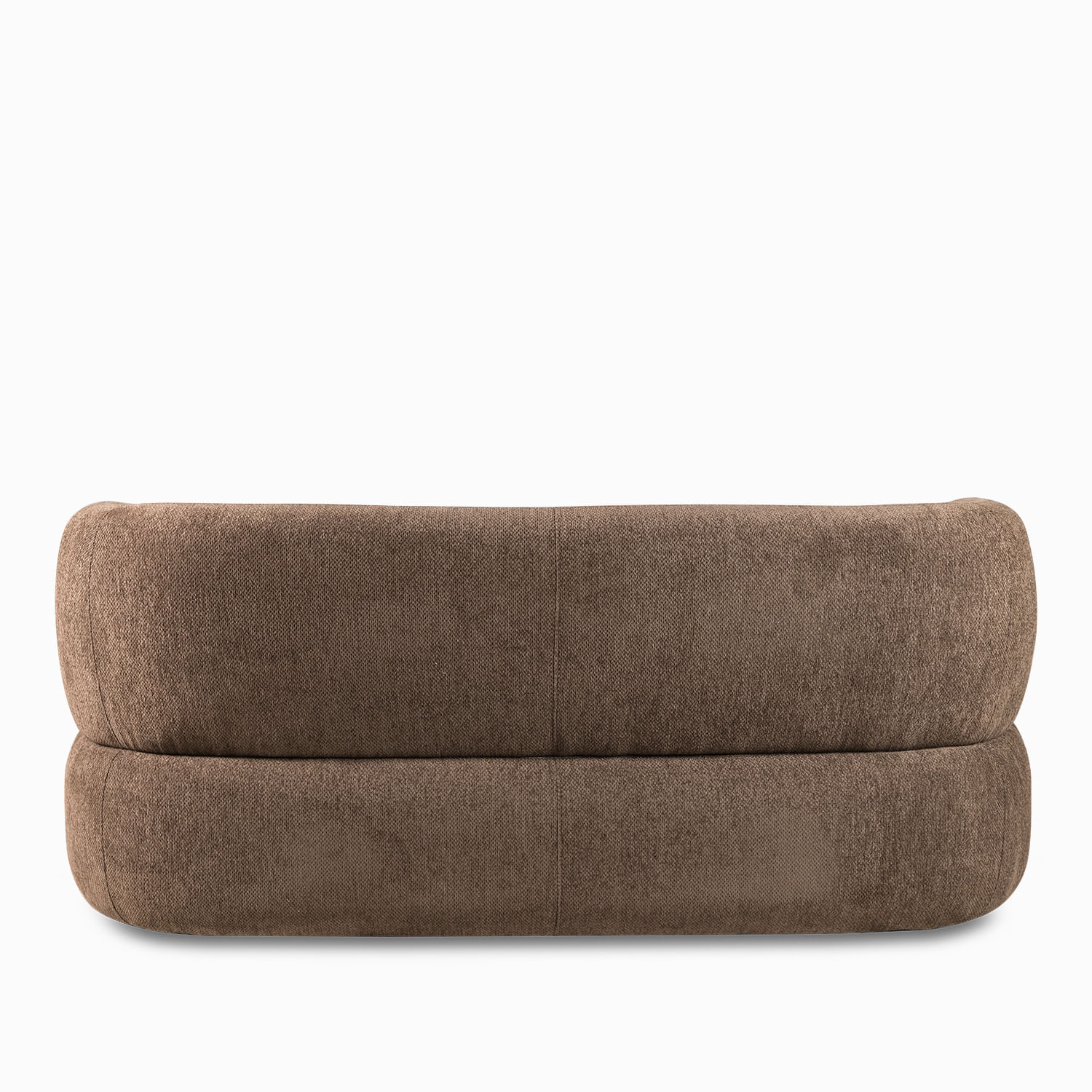 Sofá 2 puestos Emilia chocolate 78x231x91 cm - Imagen 7