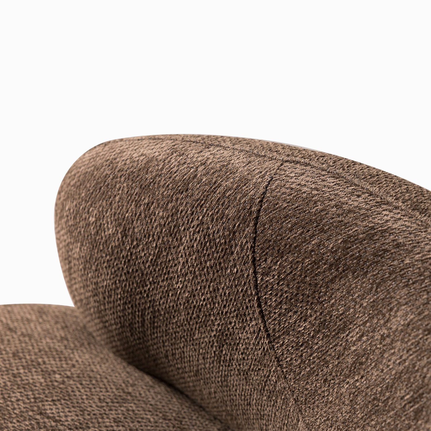 Poltrona Emilia chocolate 75x82x85 cm - Imagen 4