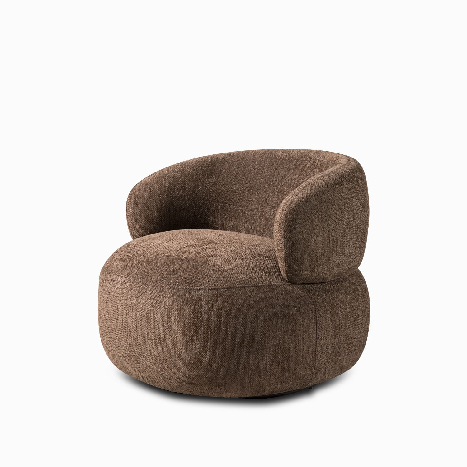 Poltrona Emilia chocolate 75x82x85 cm - Imagen 3