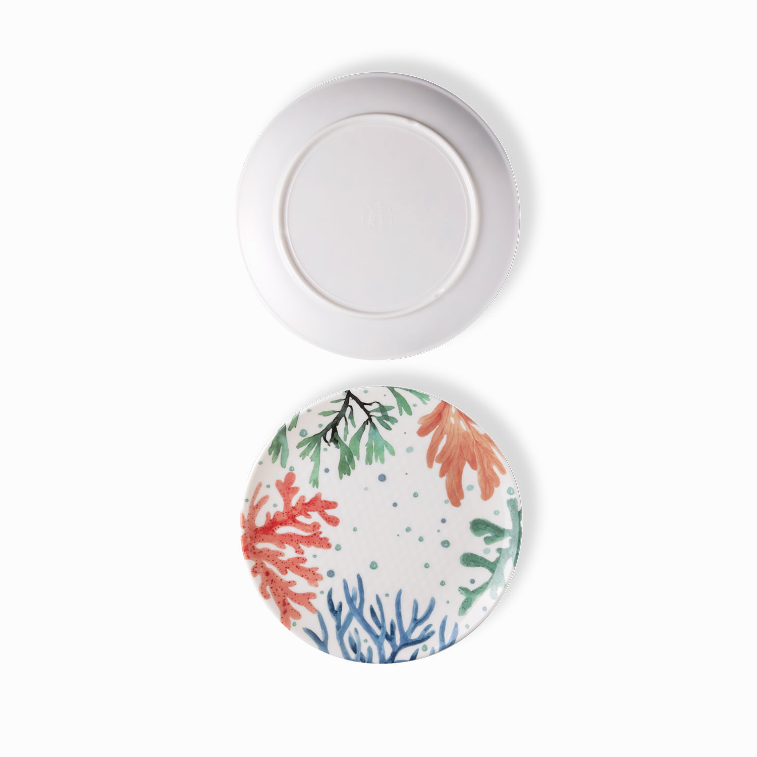 Plato Corales 26cm set x2 - Imagen 5