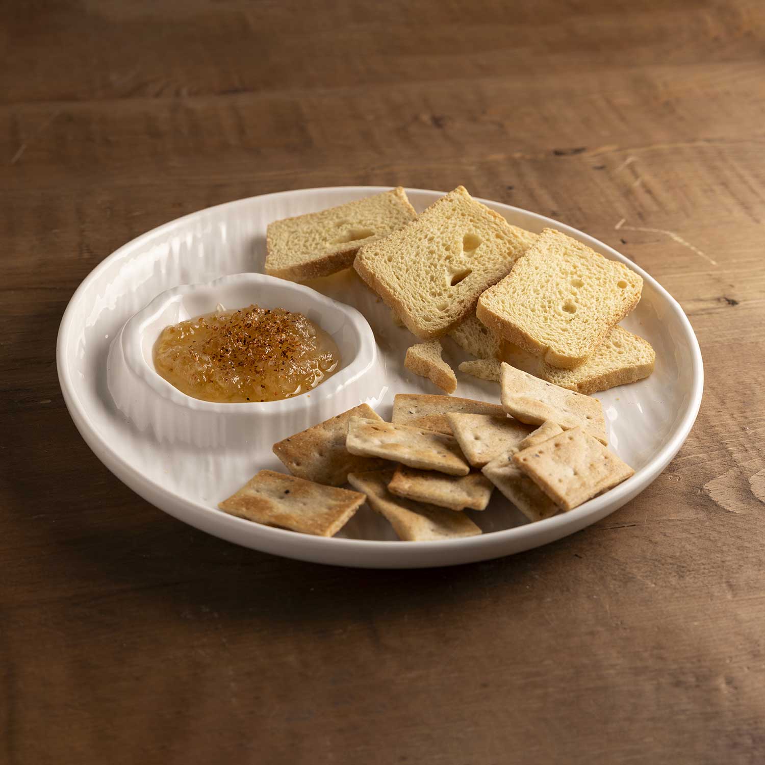 Plato con salsera zen 25cm - Imagen 2