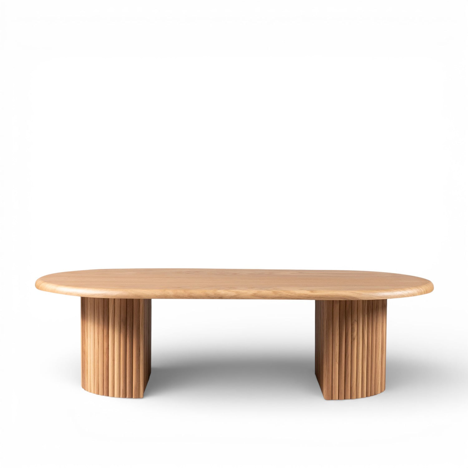 Mesa centro Pensilvania ovalada 36x130x70