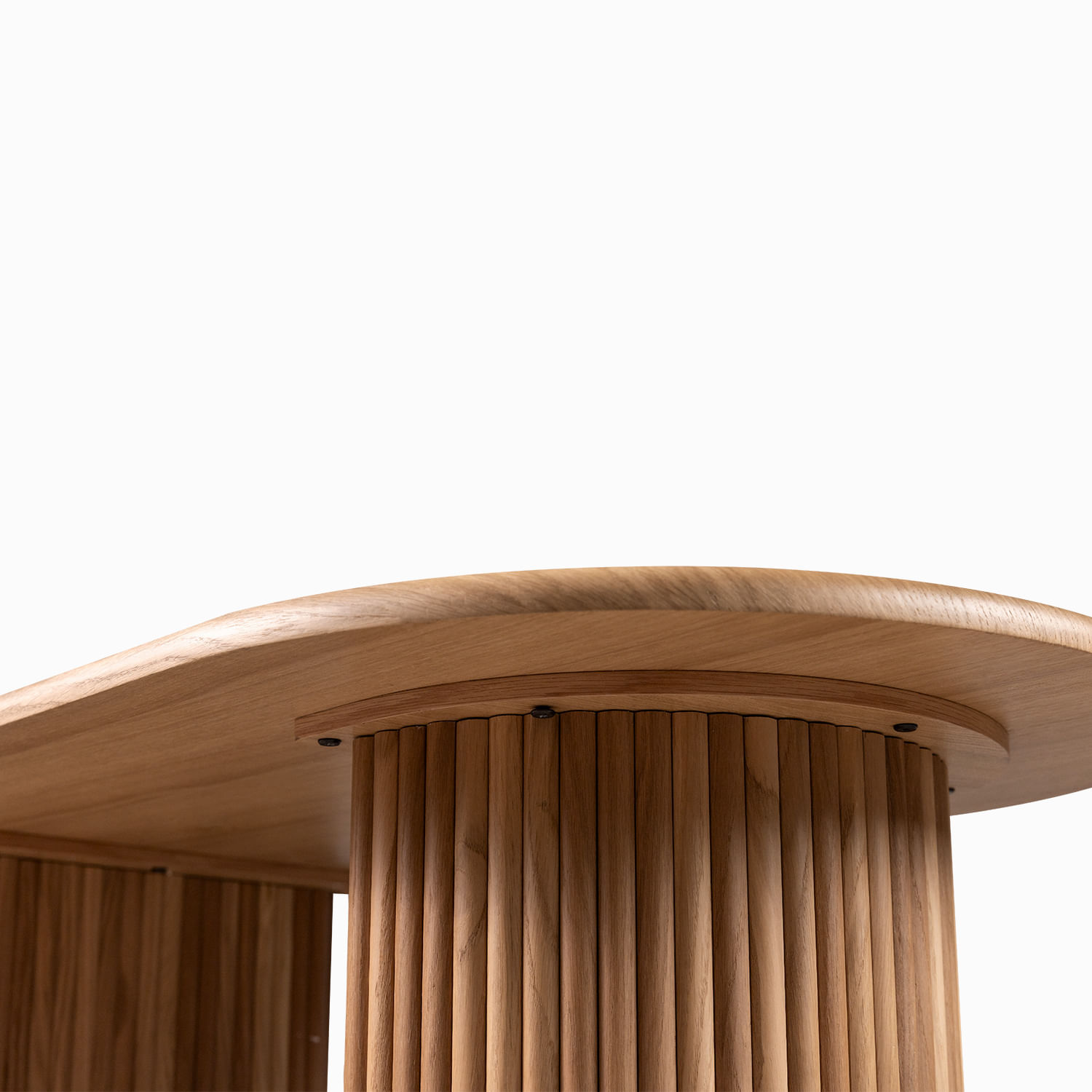 Mesa centro Pensilvania ovalada 36x130x70 - Imagen 4