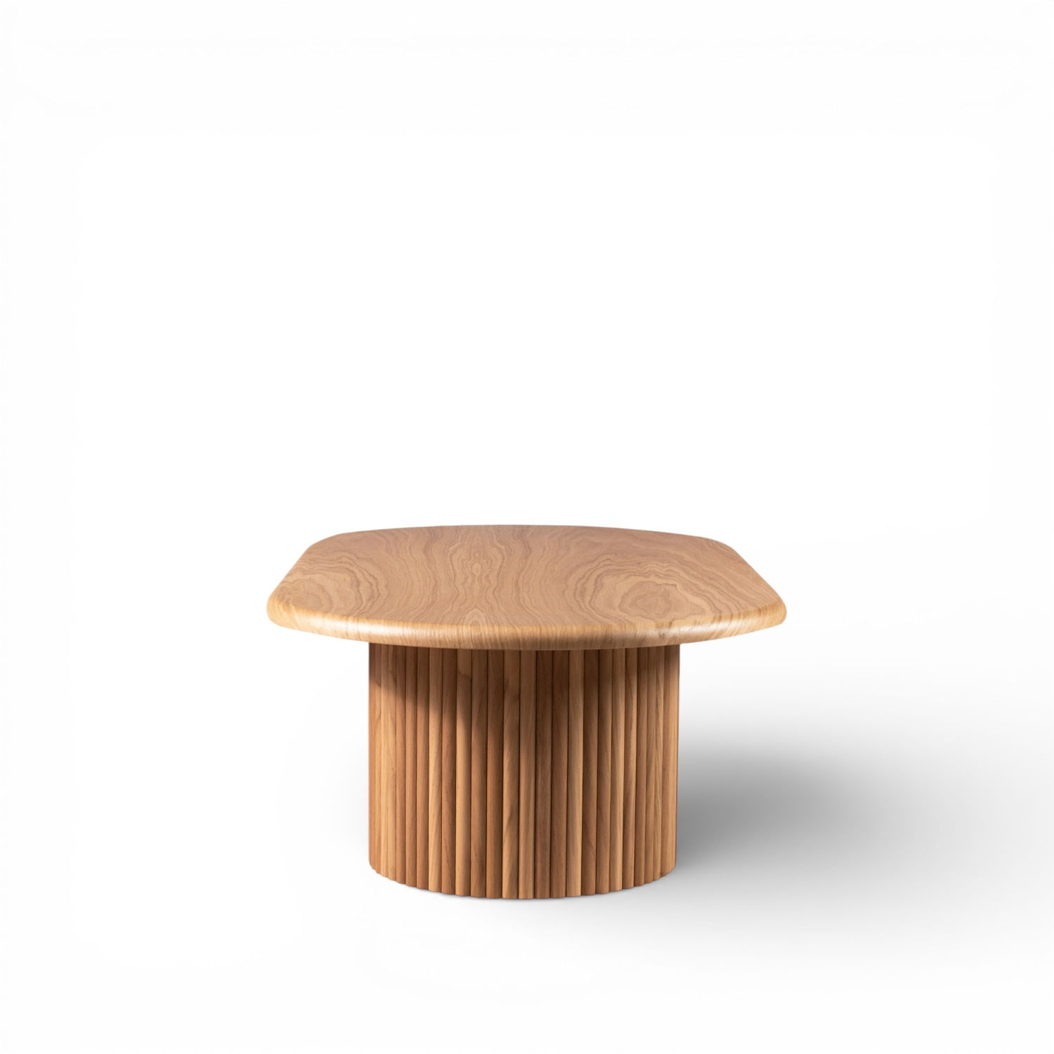 Mesa centro Pensilvania ovalada 36x130x70 - Imagen 7