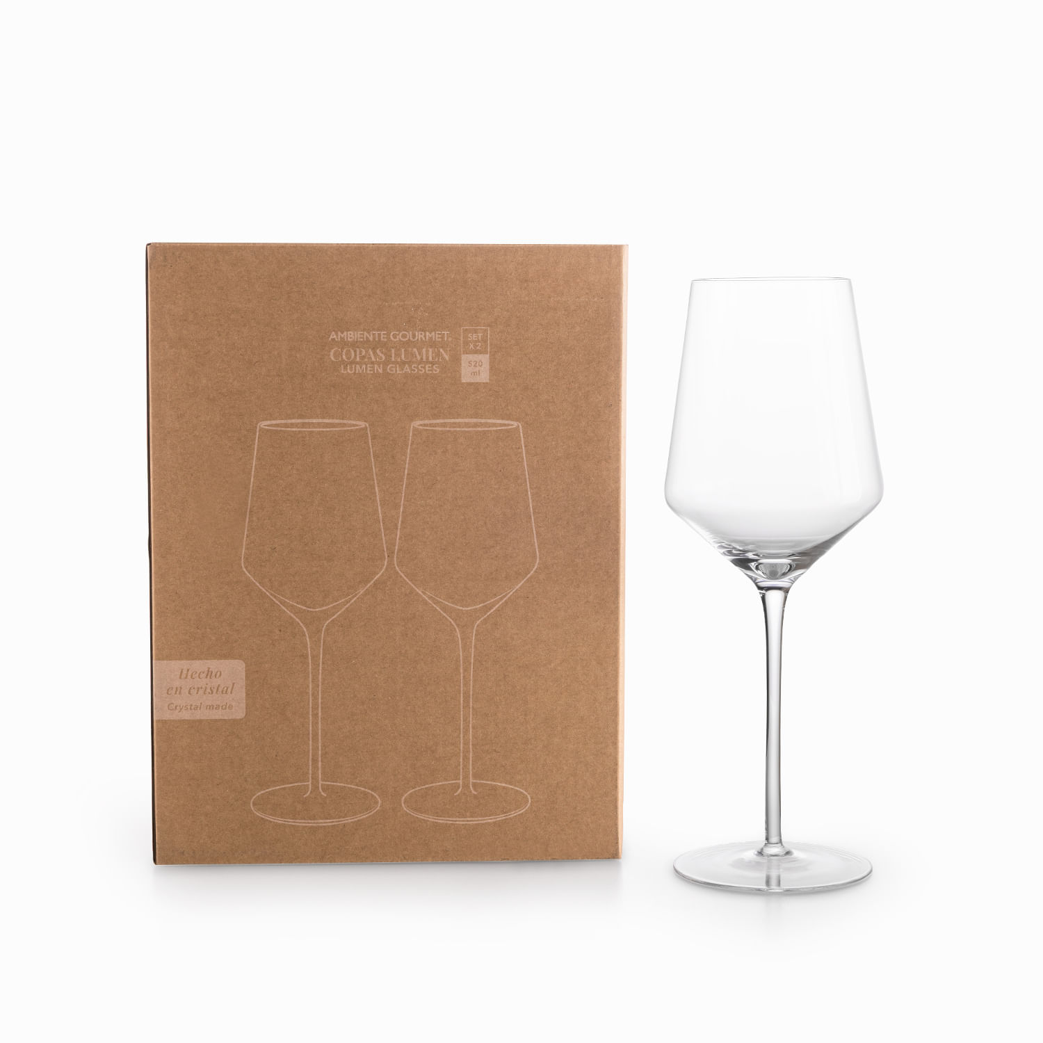 Copa Lumen 520ml set x2 - Imagen 4