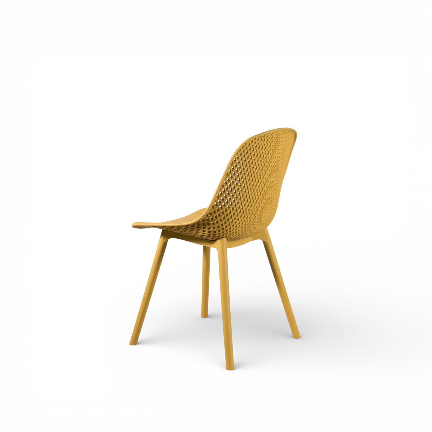 Silla Bavaro sin brazos amarilla - Imagen 7