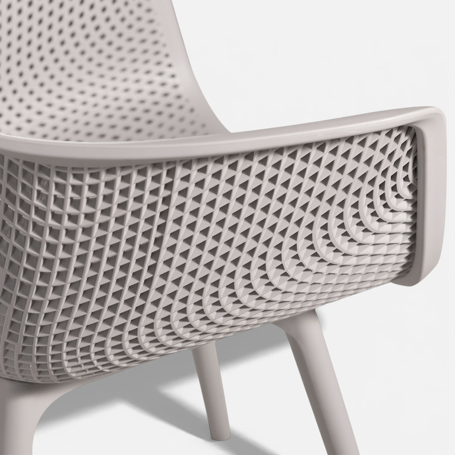 Silla Bavaro brazos gris - Imagen 4