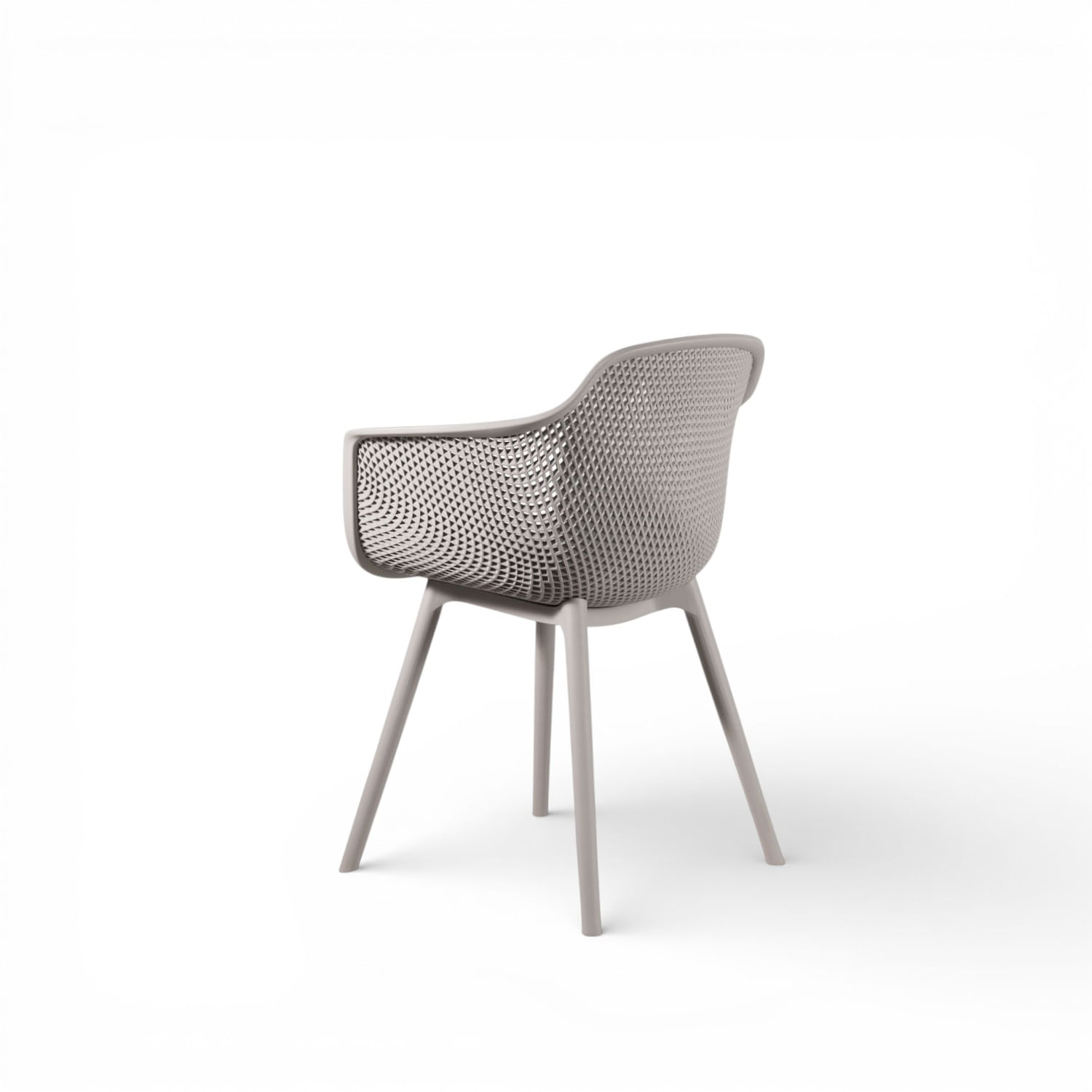 Silla Bavaro brazos gris - Imagen 6