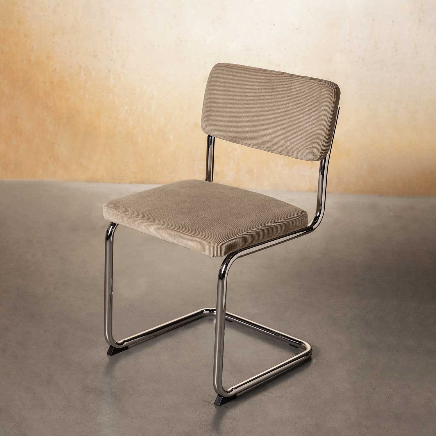 Silla de comedor Vali beige - Imagen 2