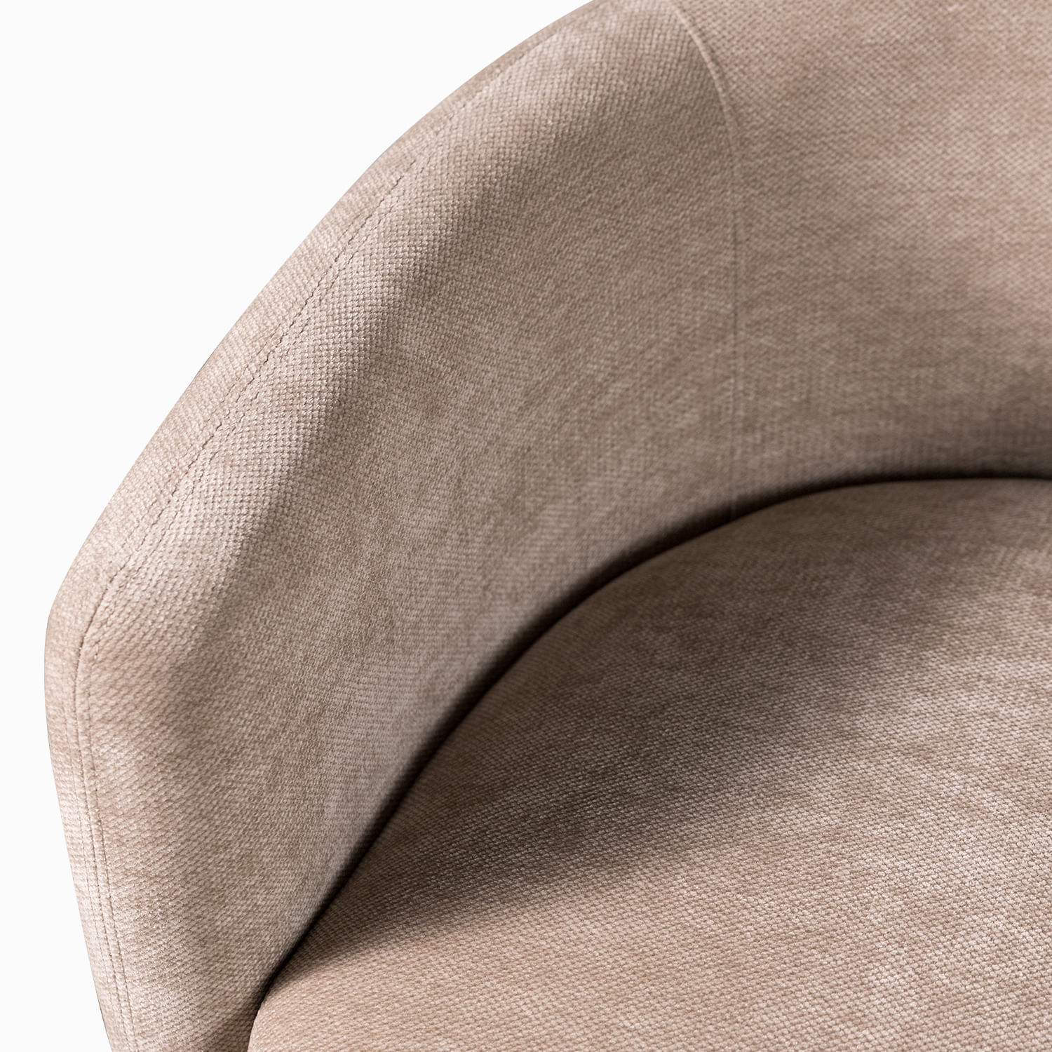 Poltrona Versalle taupe 72x74x69 cm - Imagen 2