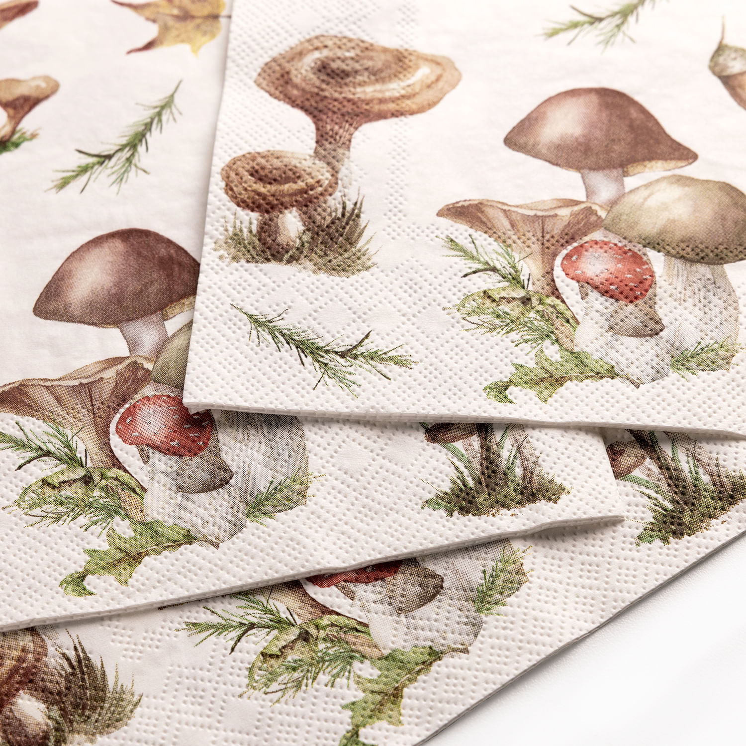 Servilletas hongo set x20 - Imagen 5