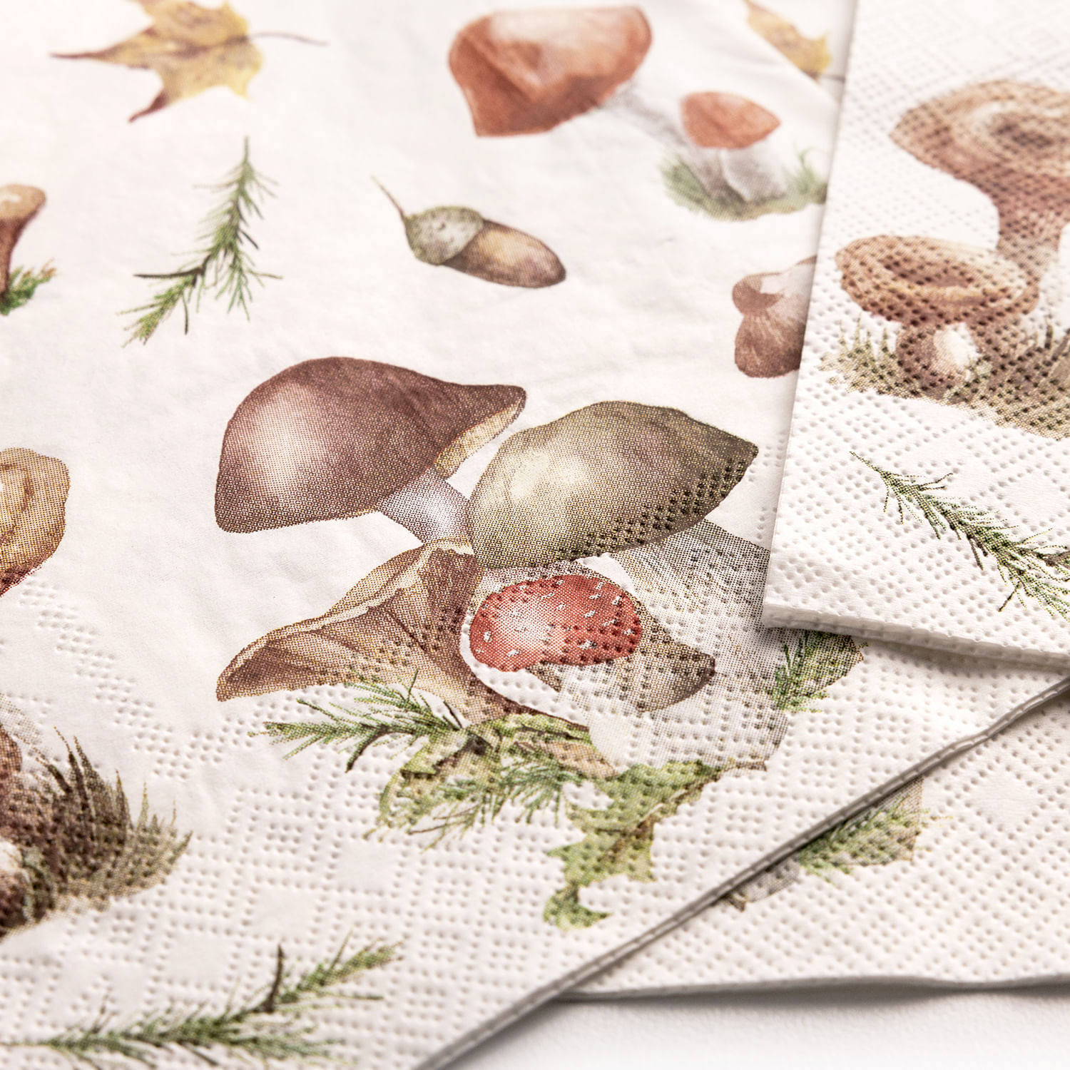 Servilletas hongo set x20 - Imagen 6