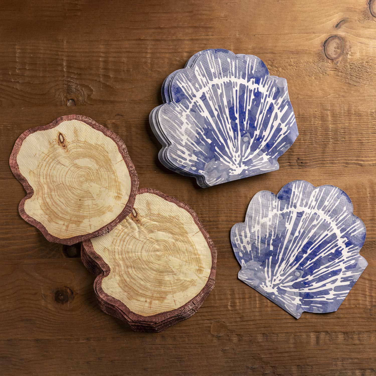 Servilletas concha set x20 - Imagen 5