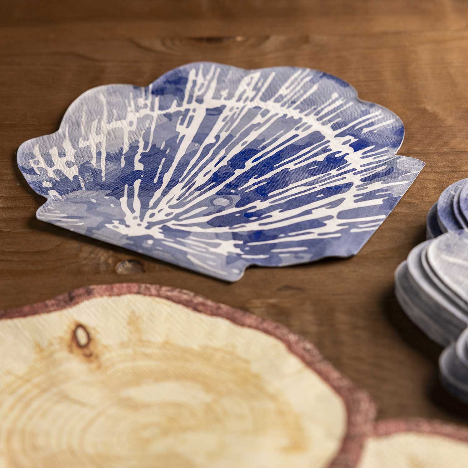 Servilletas concha set x20 - Imagen 2