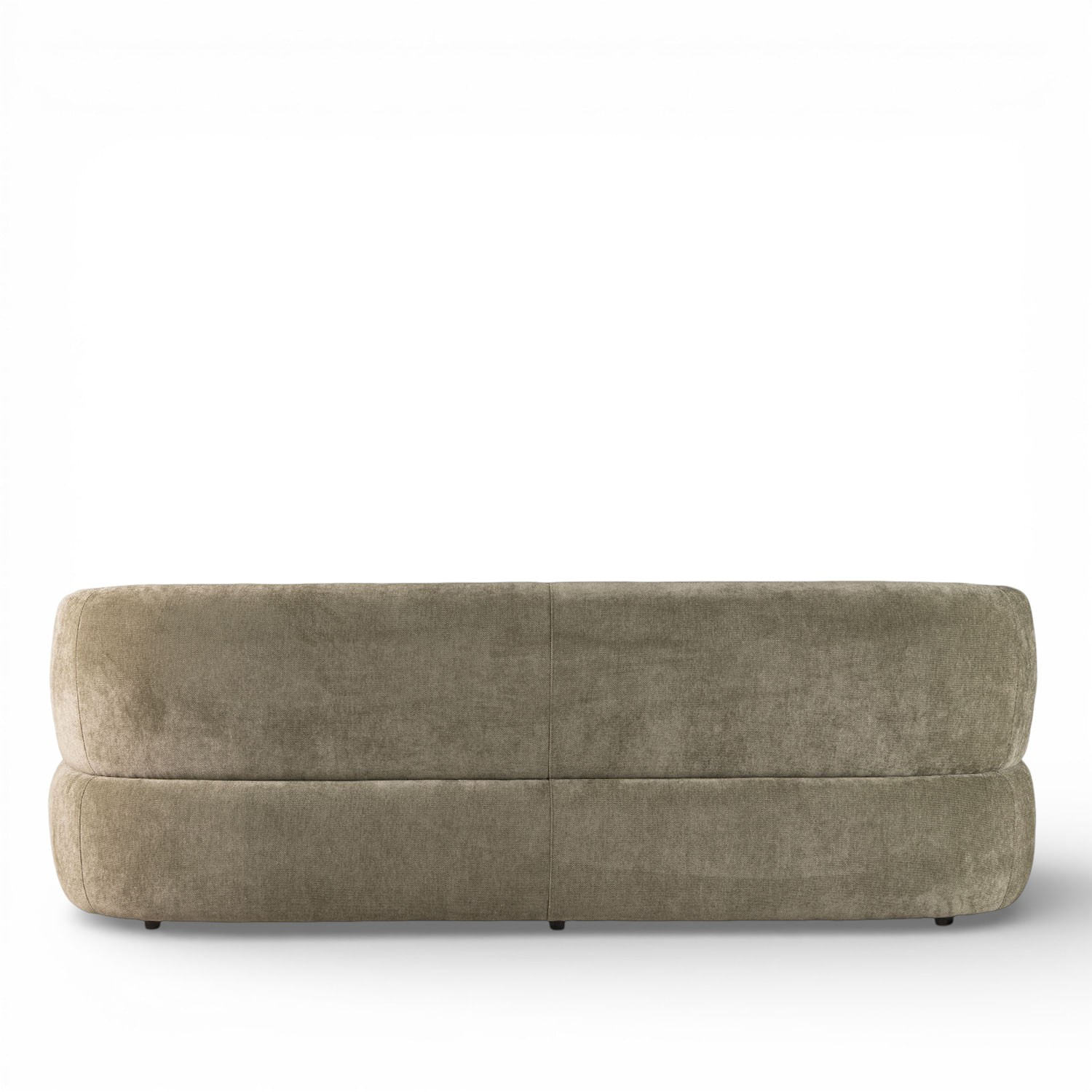 Sofá 3 puestos Emilia verde 78x231x91 cm - Imagen 6