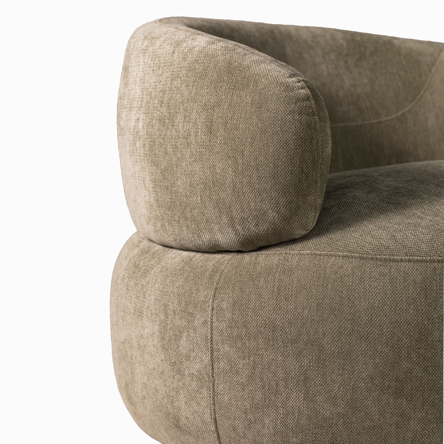 Poltrona Emilia verde 75x82x85 cm - Imagen 4