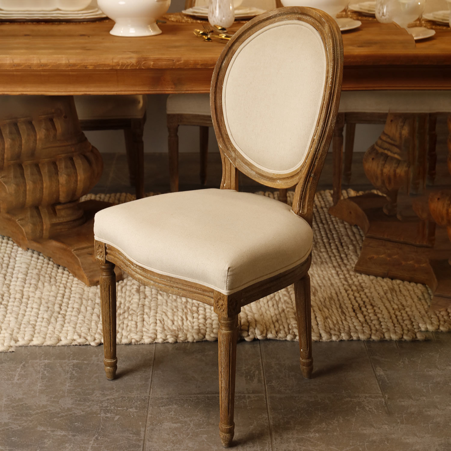 Silla de comedor redonda - Imagen 2