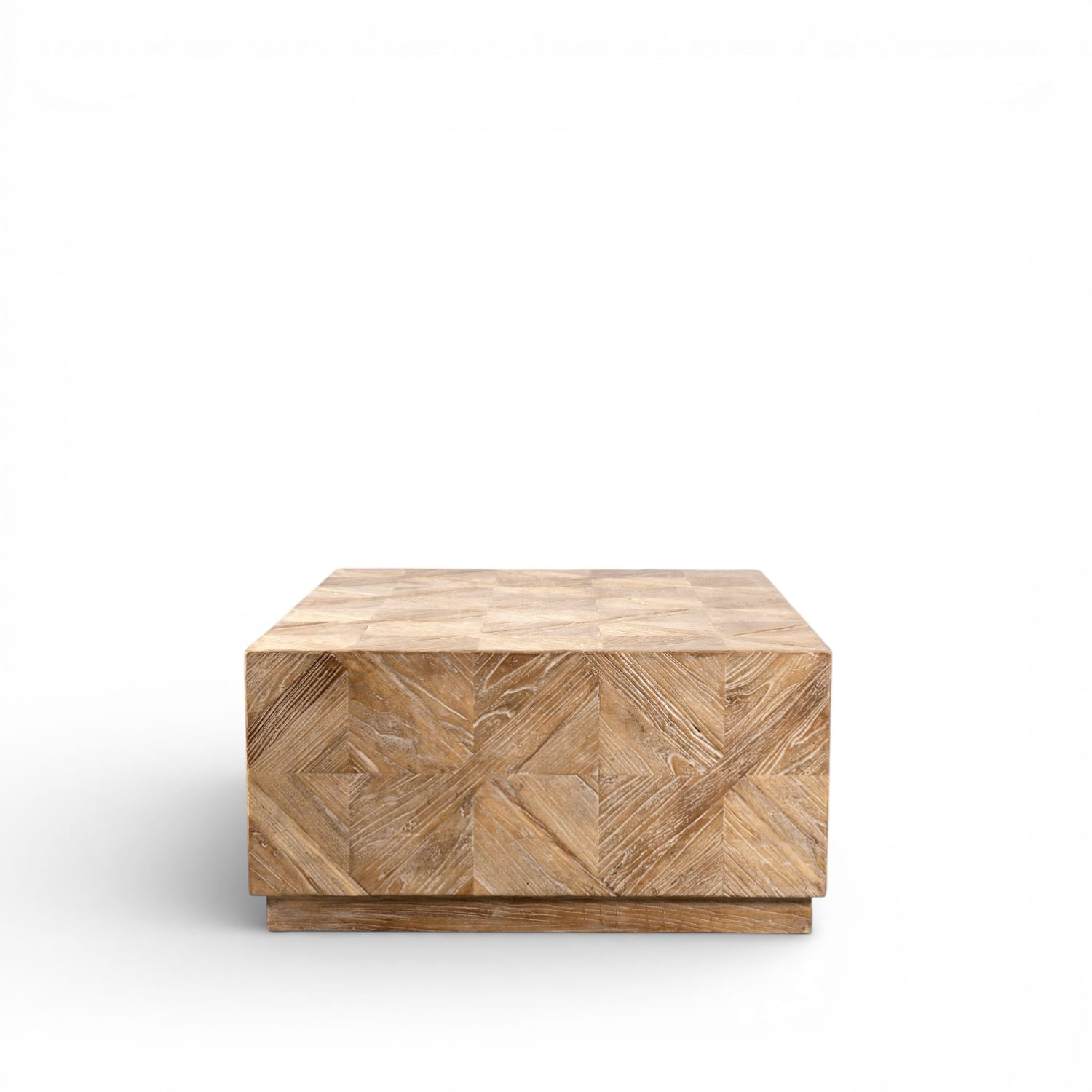 Mesa de centro grabado rombos 40.6x122x81 - Imagen 3