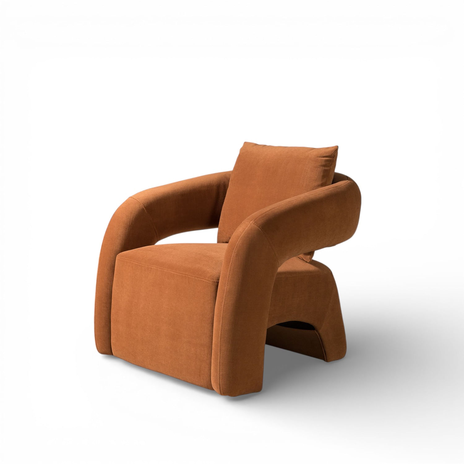 Poltrona Gia terracota