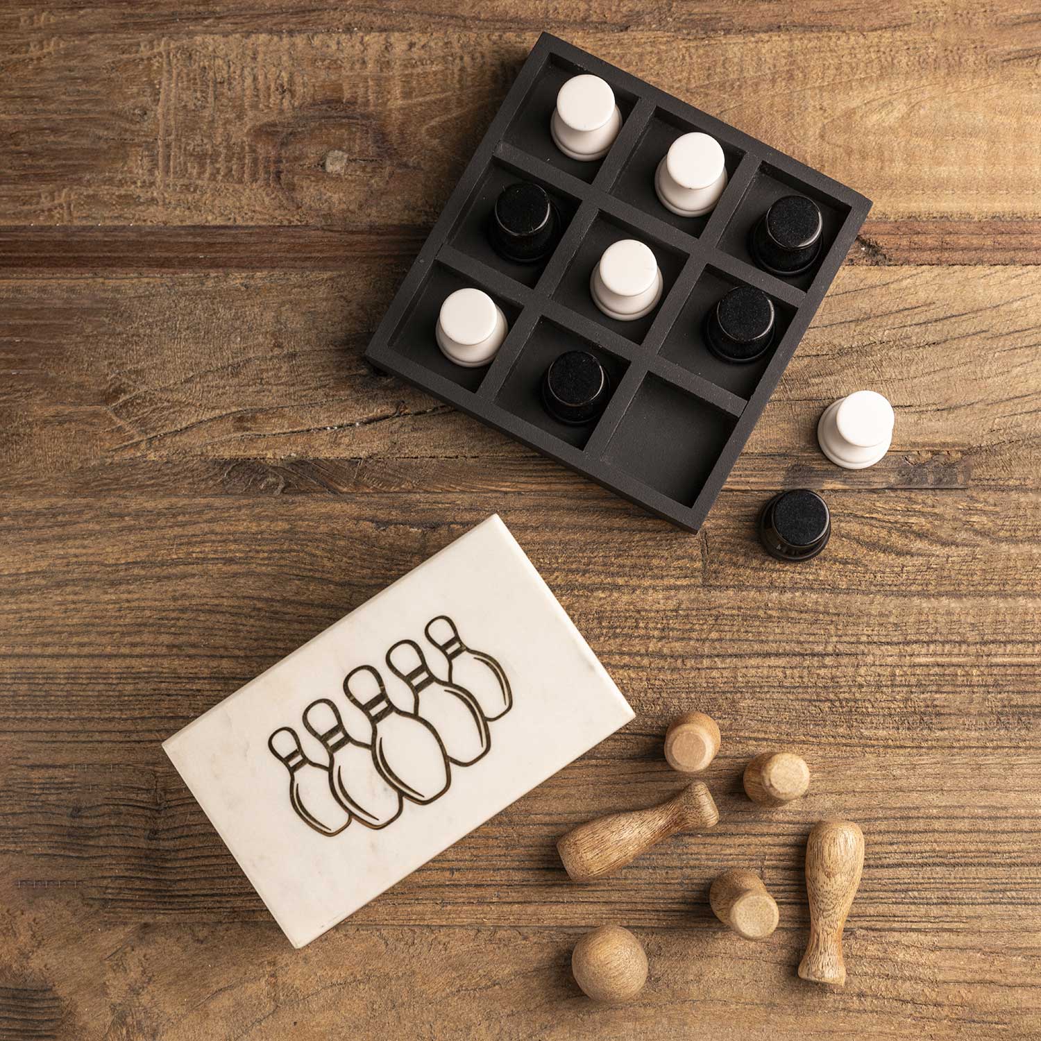 Juego ajedrez blanco y negro - Imagen 4