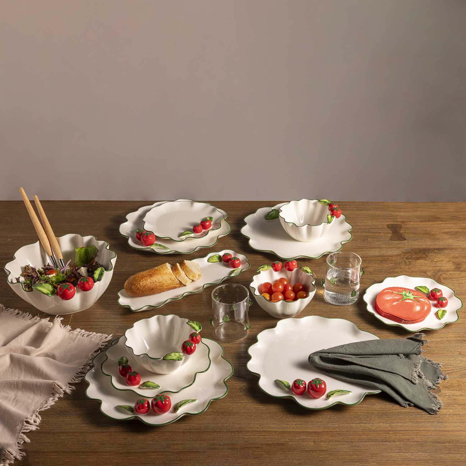 Plato mediano Tomatella 22cm - Imagen 4