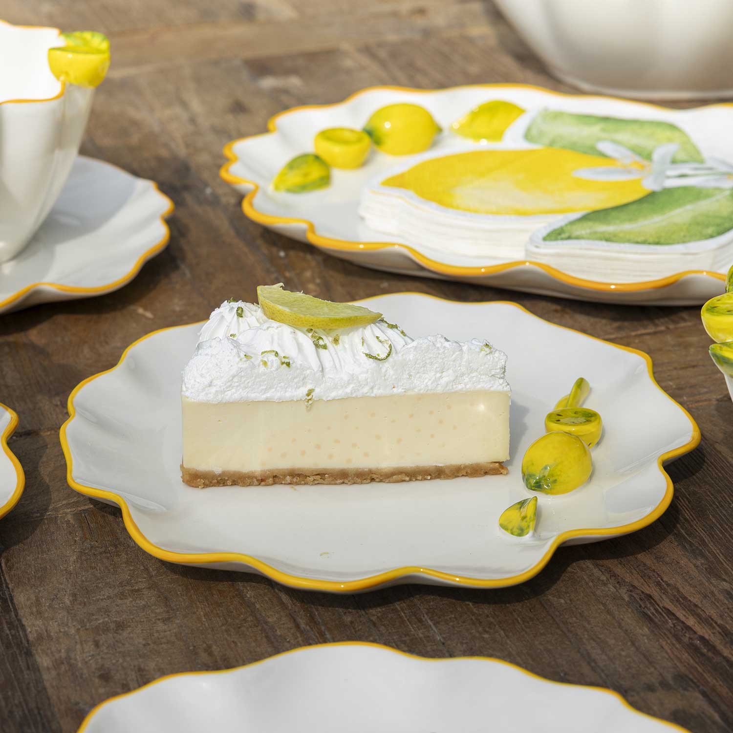 Plato mediano Limonetta 22cm - Imagen 2