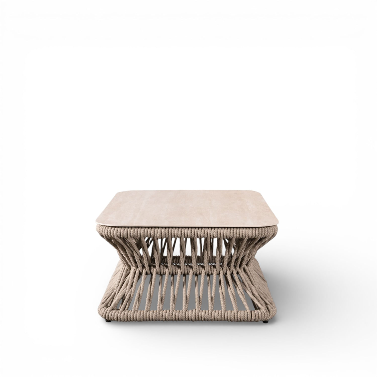 Mesa de centro California top beige 40x123x73 - Imagen 4