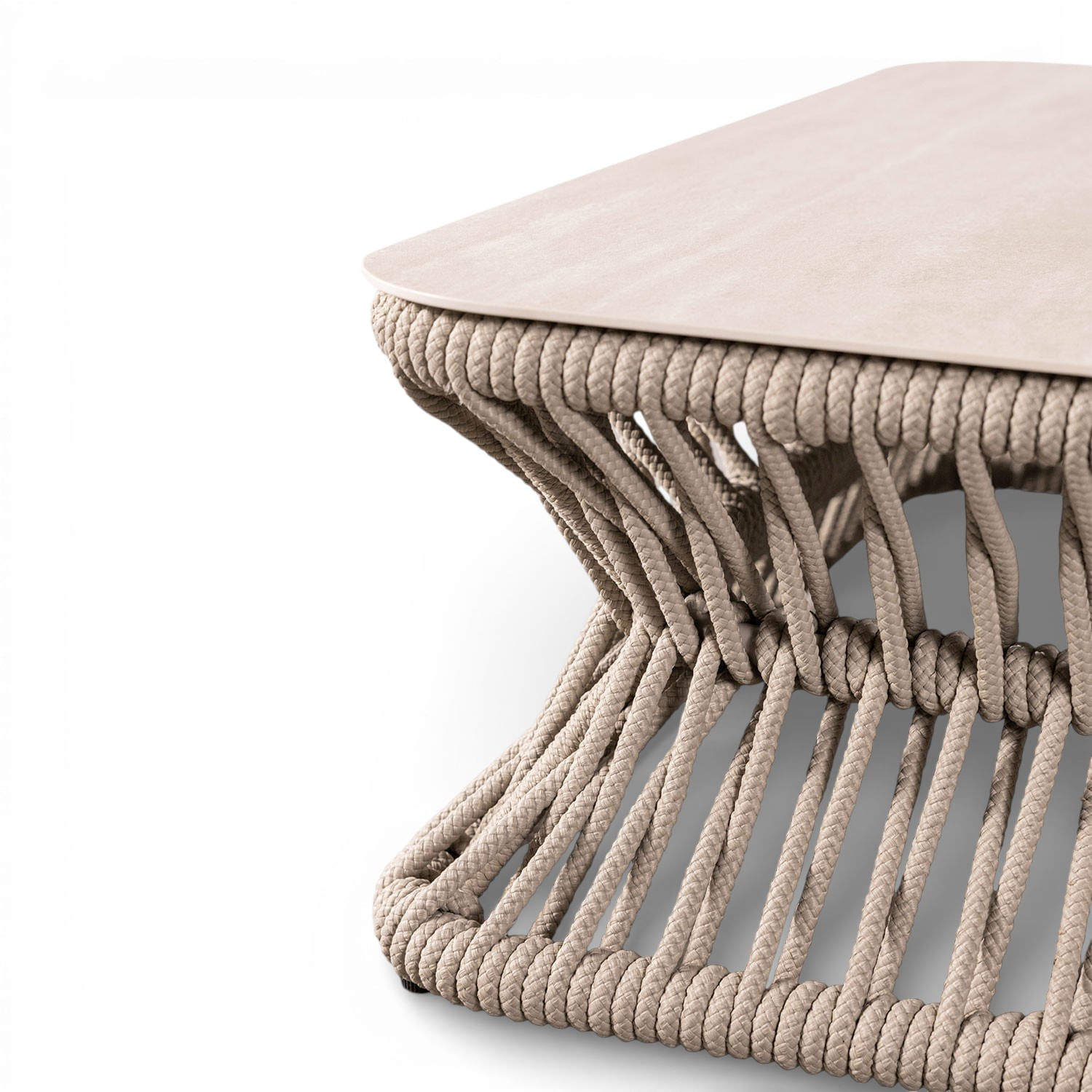 Mesa de centro California top beige 40x123x73 - Imagen 6