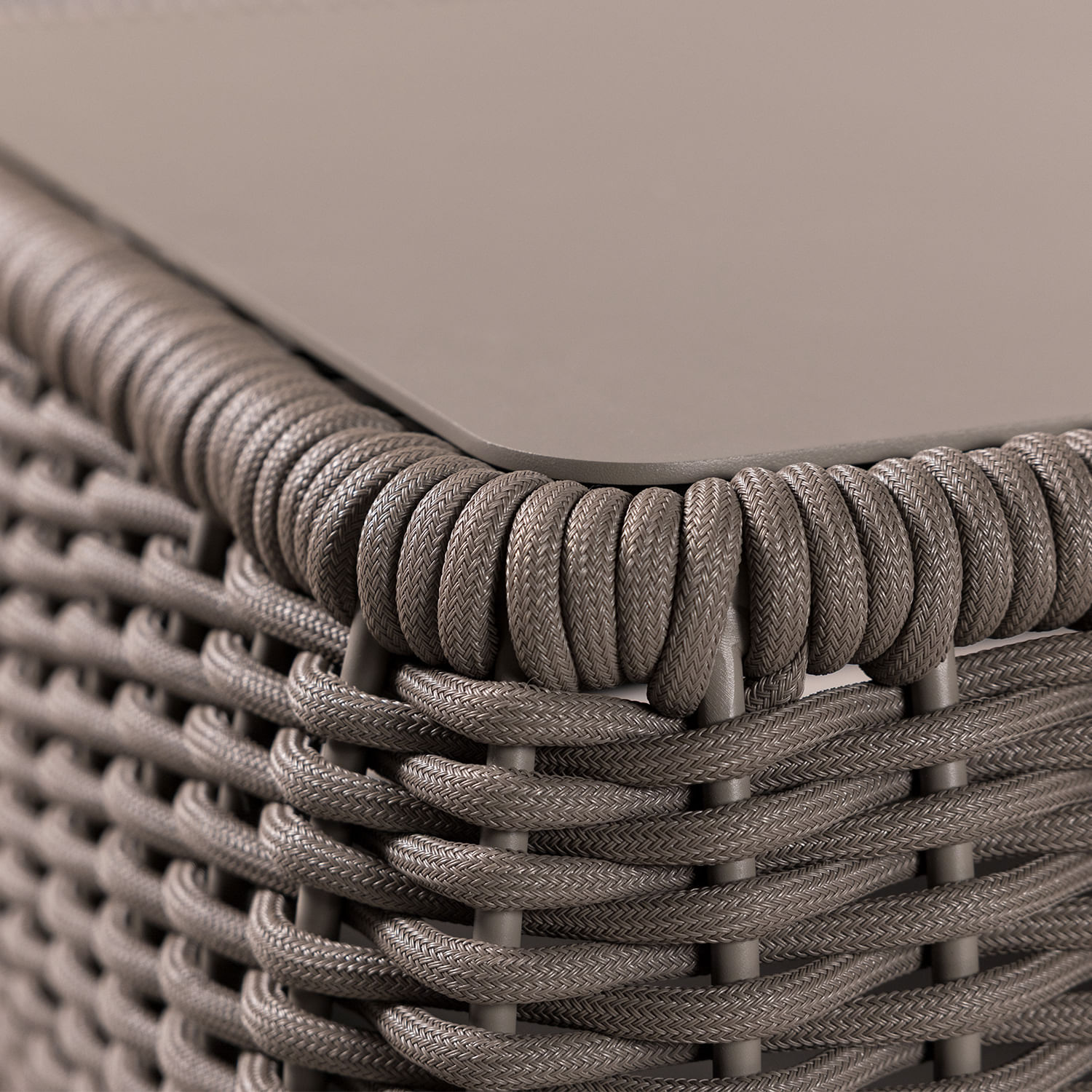 Mesa de centro Villa taupe 34x78x78 - Imagen 3