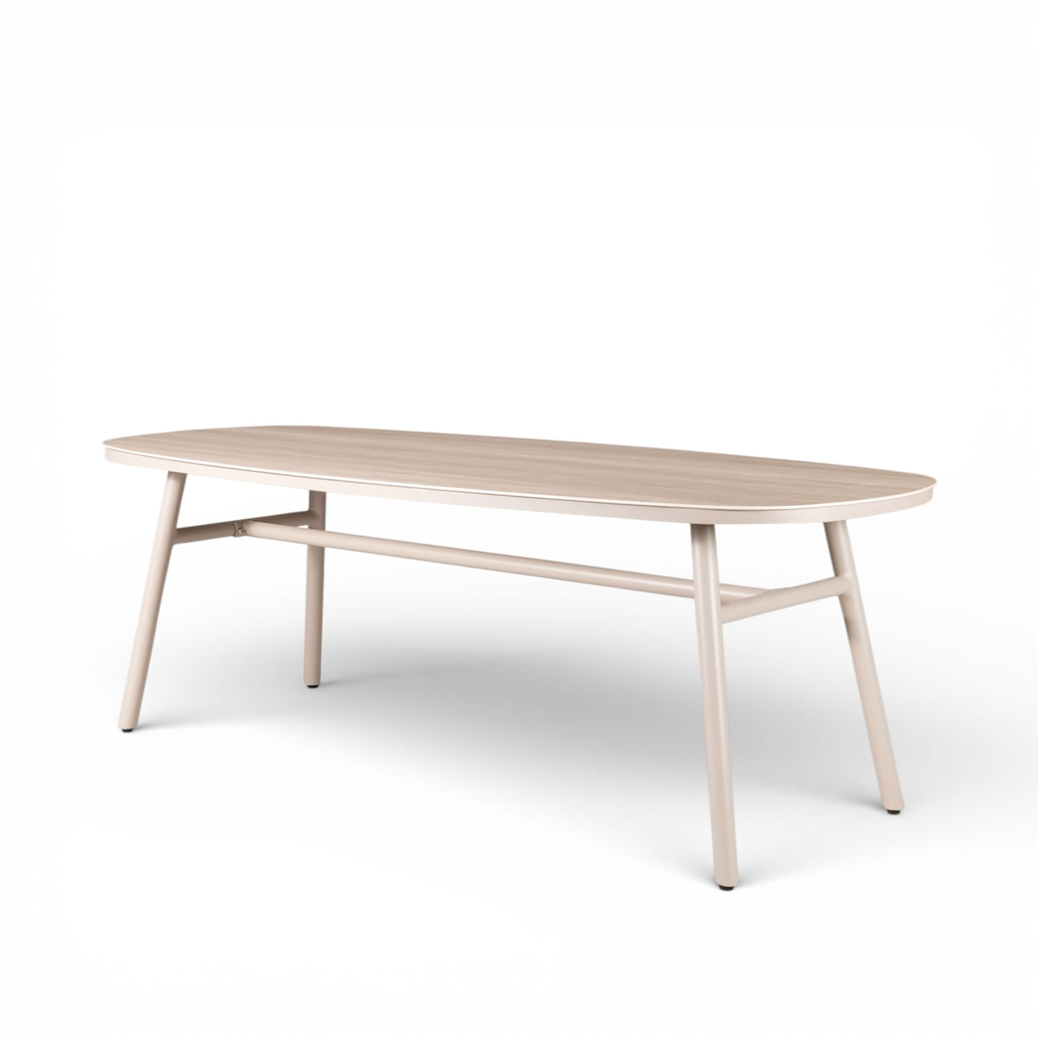 Mesa de comedor Belleny beige 75x220x97 - Imagen 2