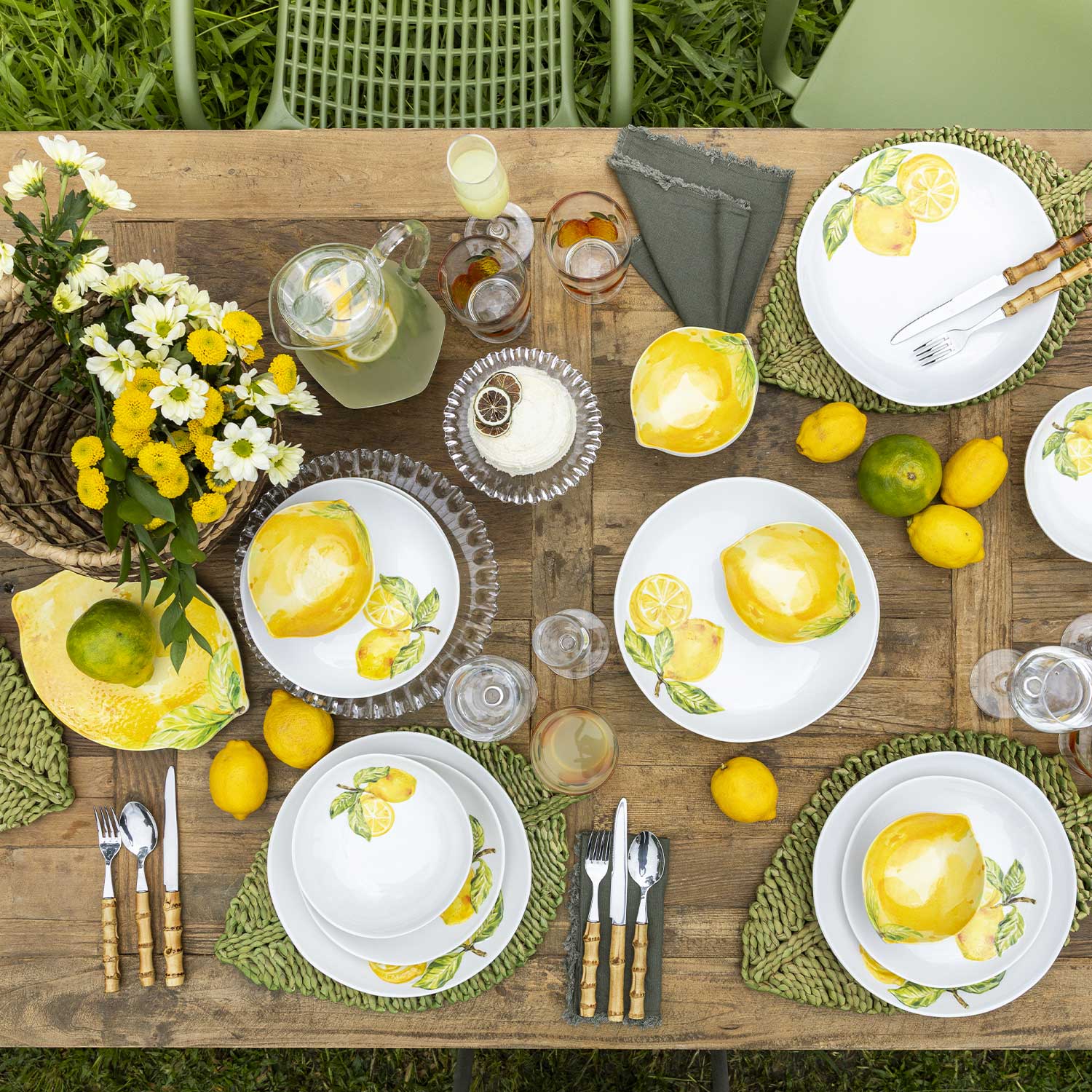 Plato principal Limones 28cm - Imagen 5