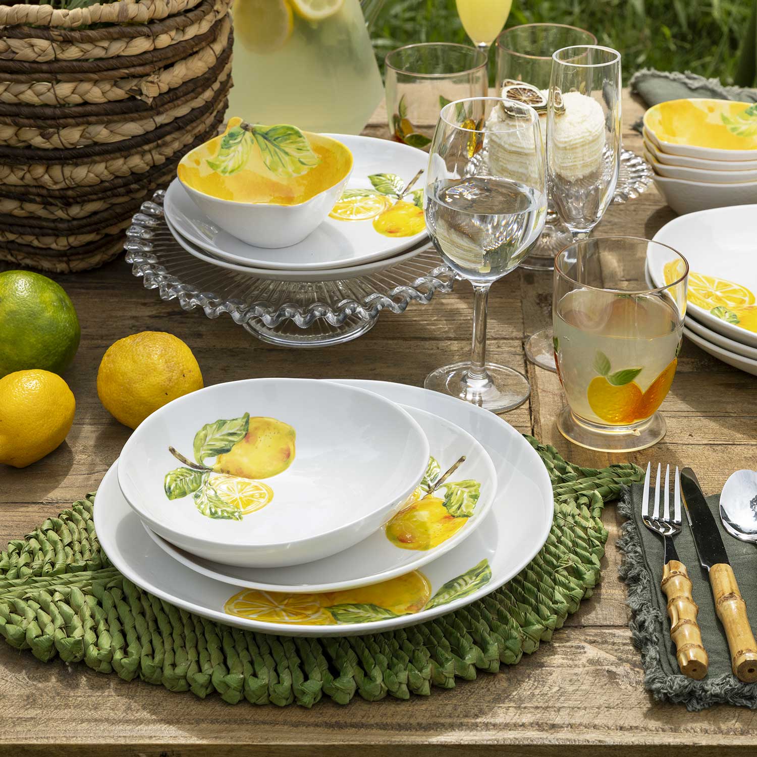 Plato principal Limones 28cm - Imagen 6