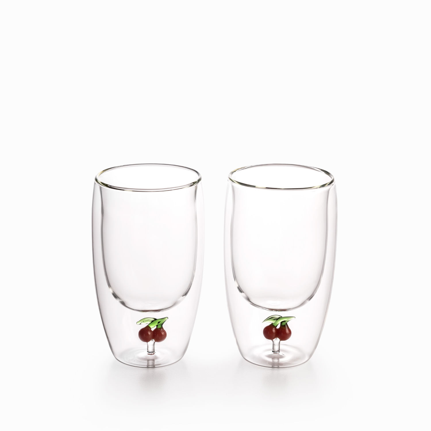 Vaso cereza doble pared 350ml set x2 - Imagen 2
