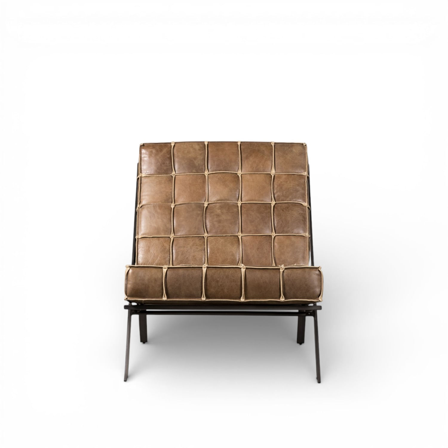 Poltrona nicola capitoneada miel - Imagen 5