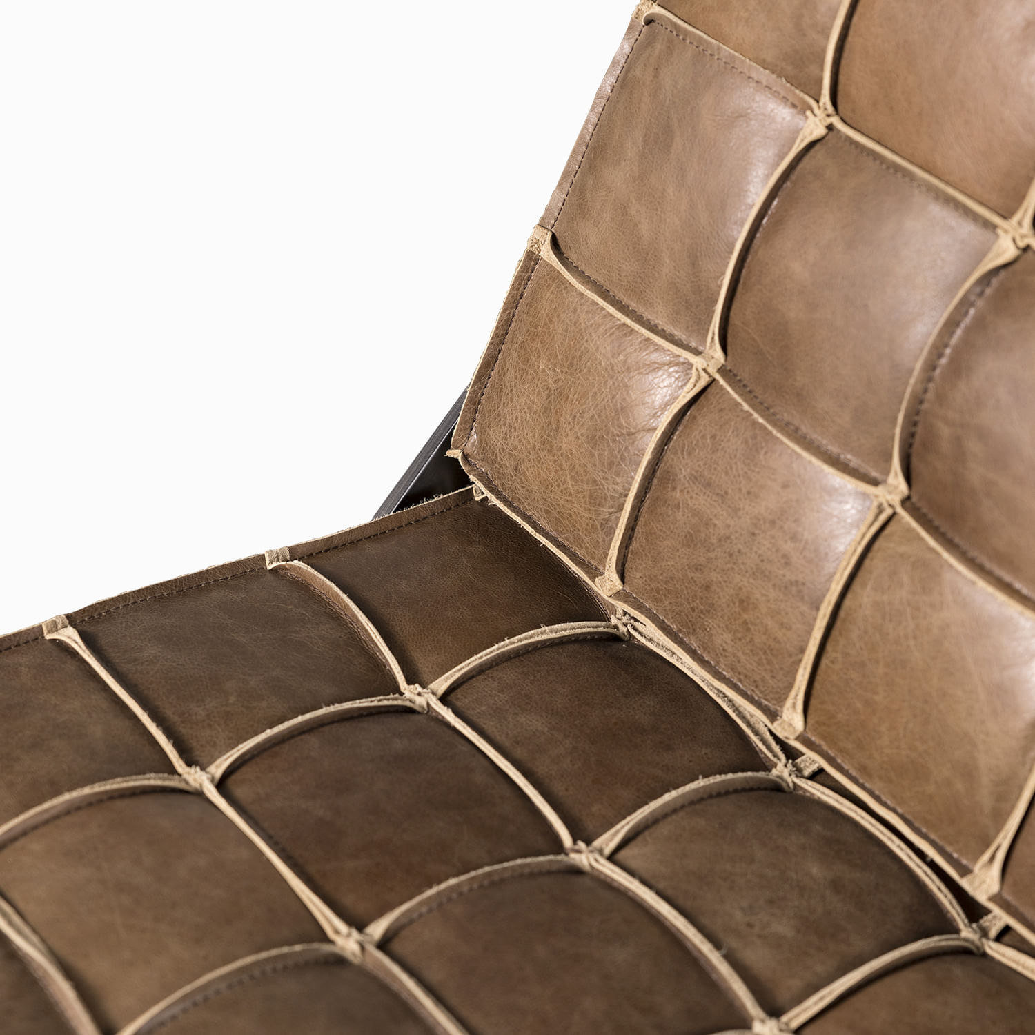 Poltrona nicola capitoneada miel - Imagen 2