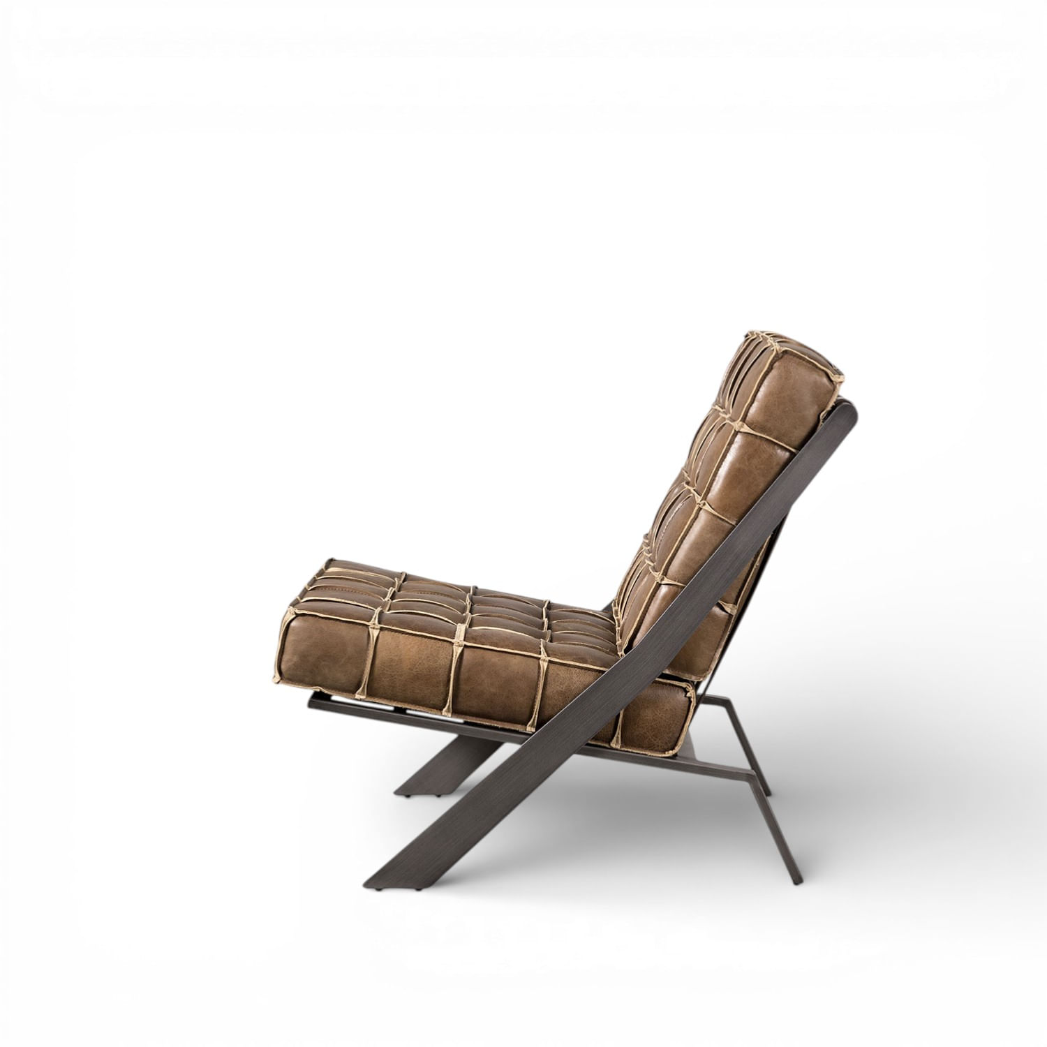 Poltrona nicola capitoneada miel - Imagen 6