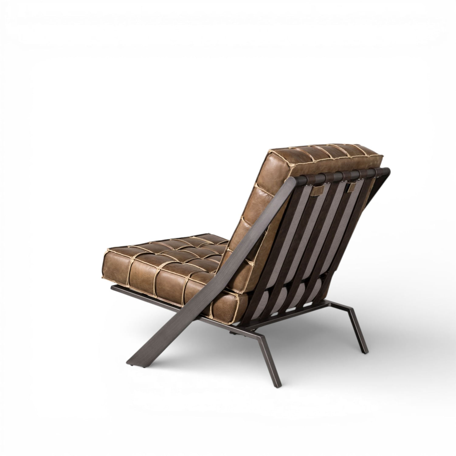 Poltrona nicola capitoneada miel - Imagen 8