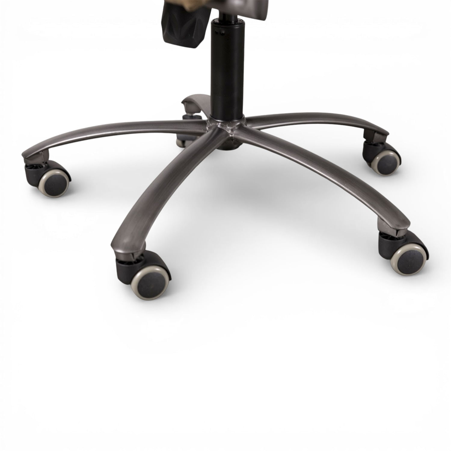 Silla de escritorio espaldar bajo cuero - Imagen 8