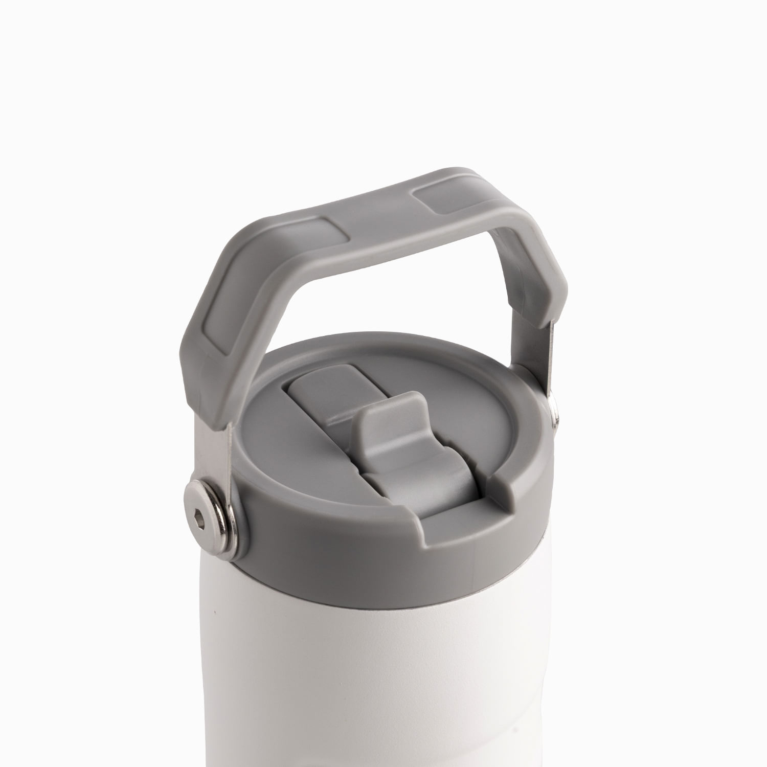 Termo doble pared con pitillo blanco 500ml - Imagen 5