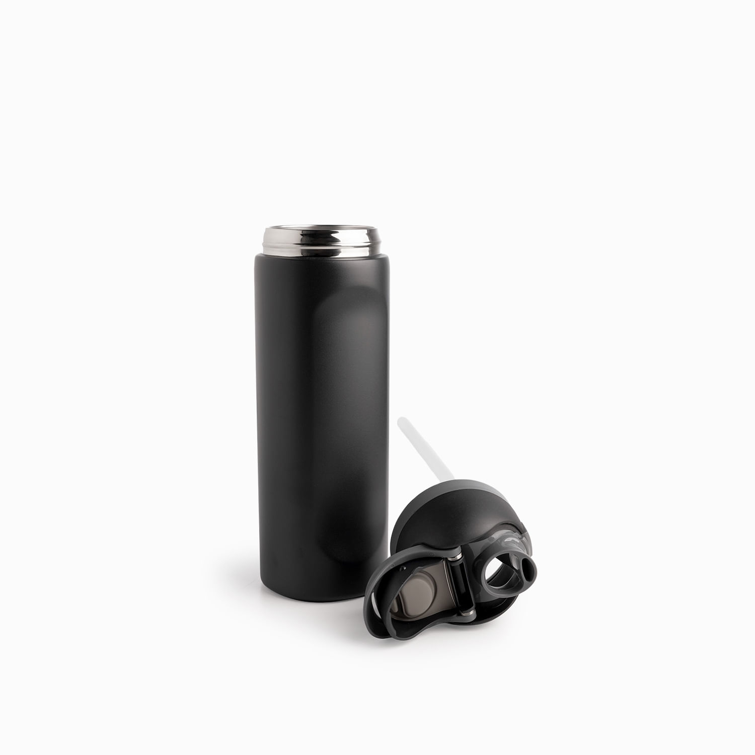 Termo doble pared negro 750ml - Imagen 5