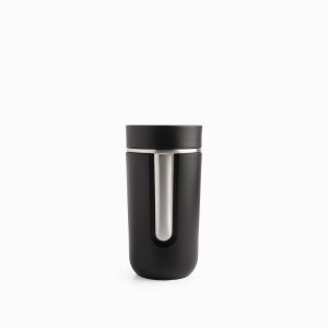 Vaso doble pared negro 400ml