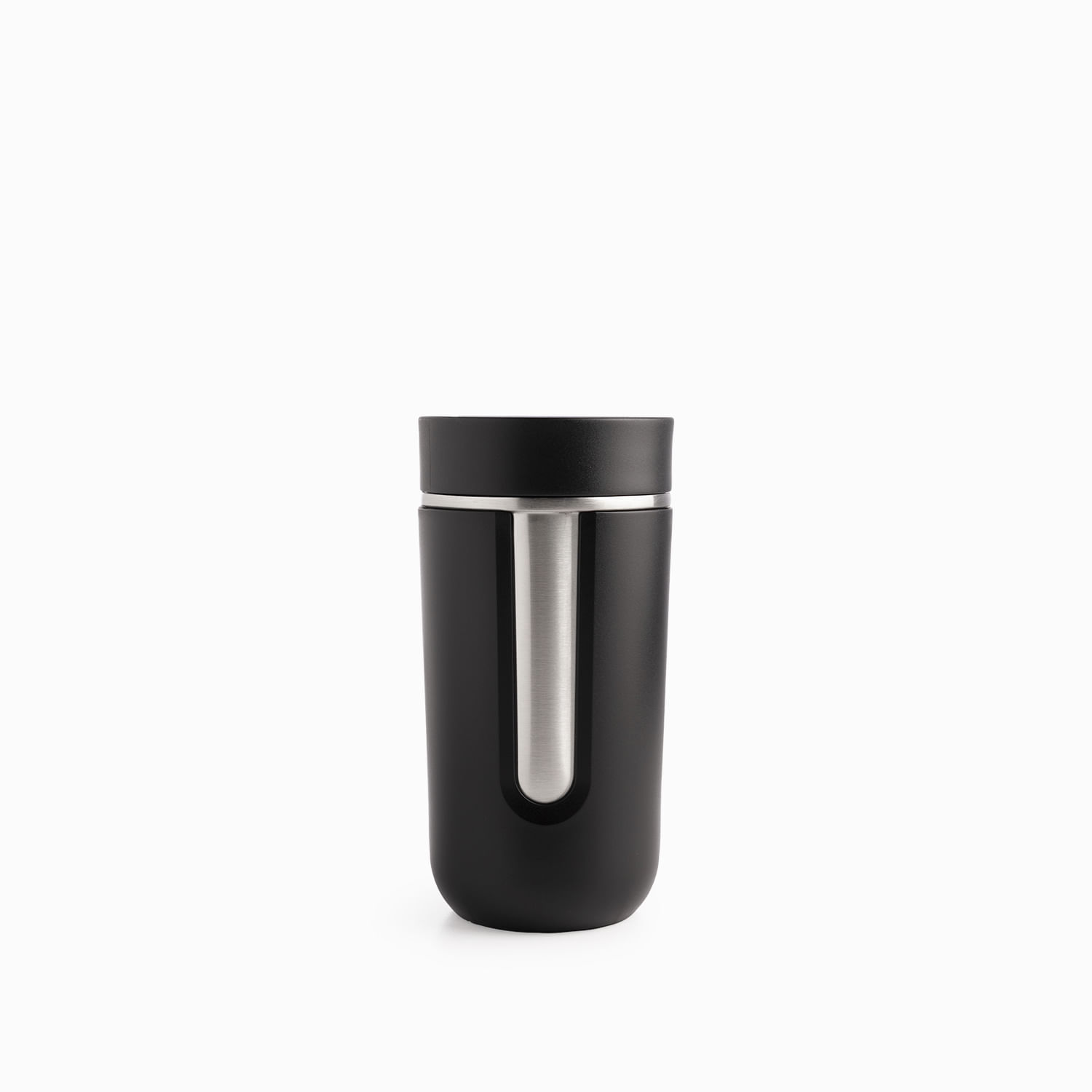 Vaso doble pared negro 400ml